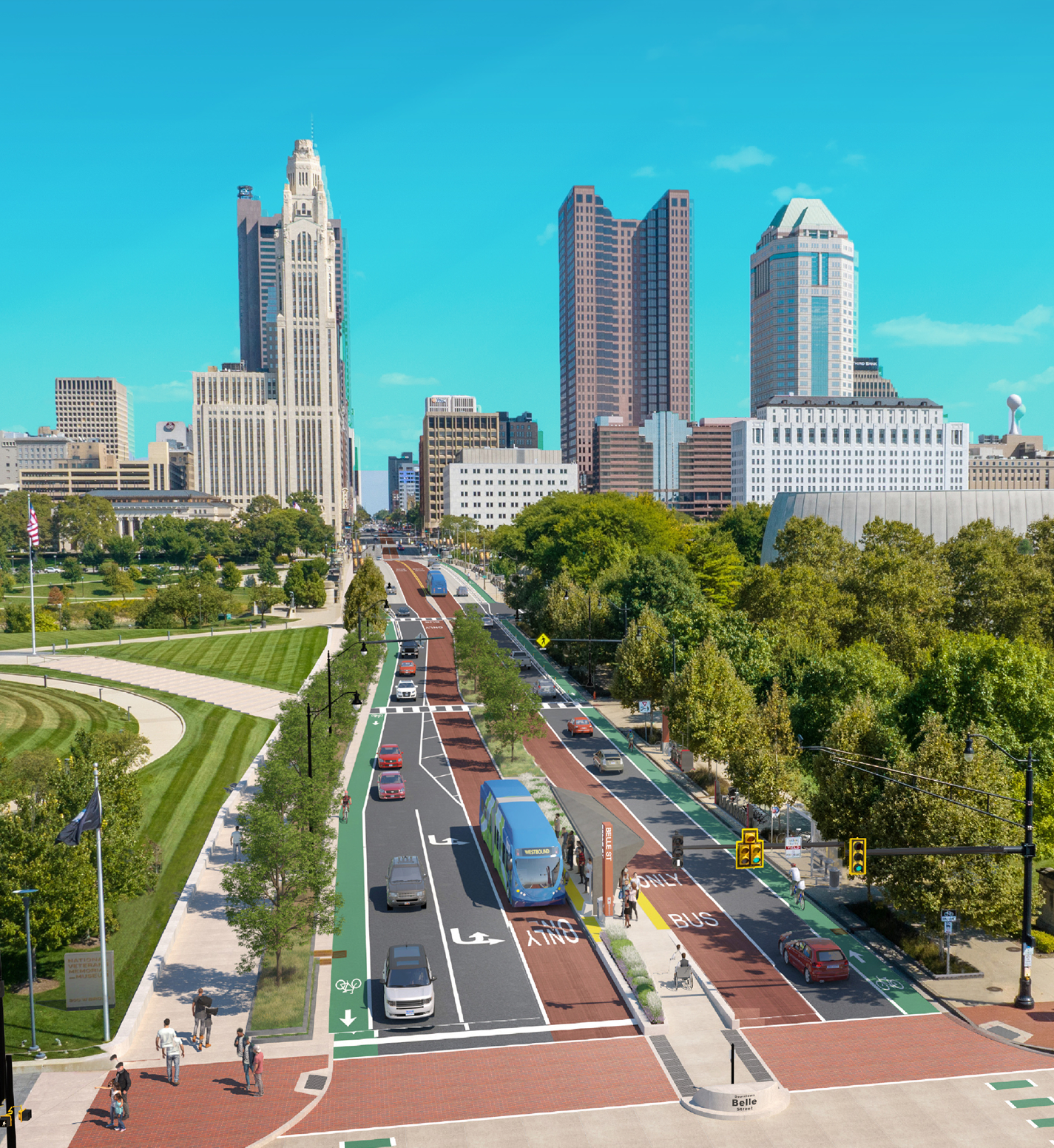 West Broad Street Rendering