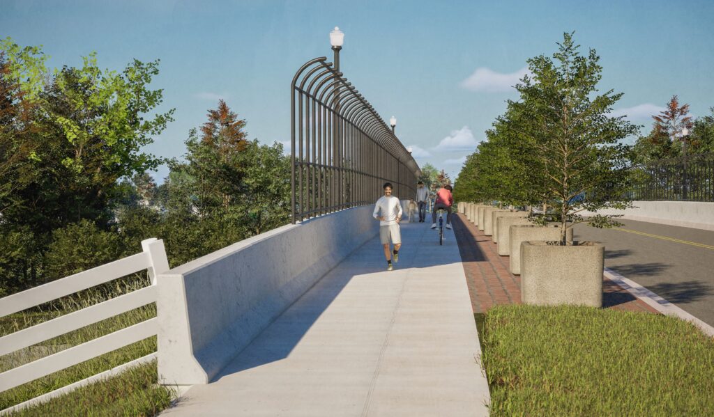 Hoover Road Pedestrian Bridge in Grove City, Ohio