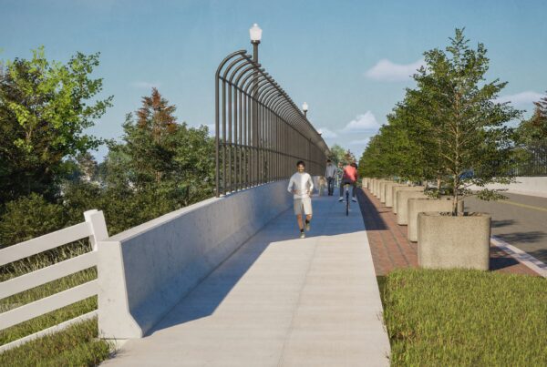 Hoover Road Pedestrian Bridge in Grove City, Ohio